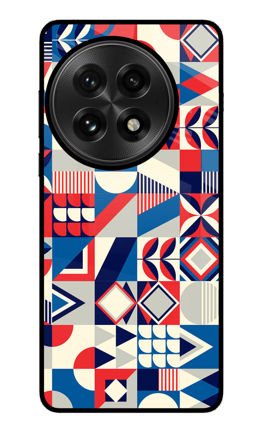 Colorful Pattern OnePlus 13 Glass Case