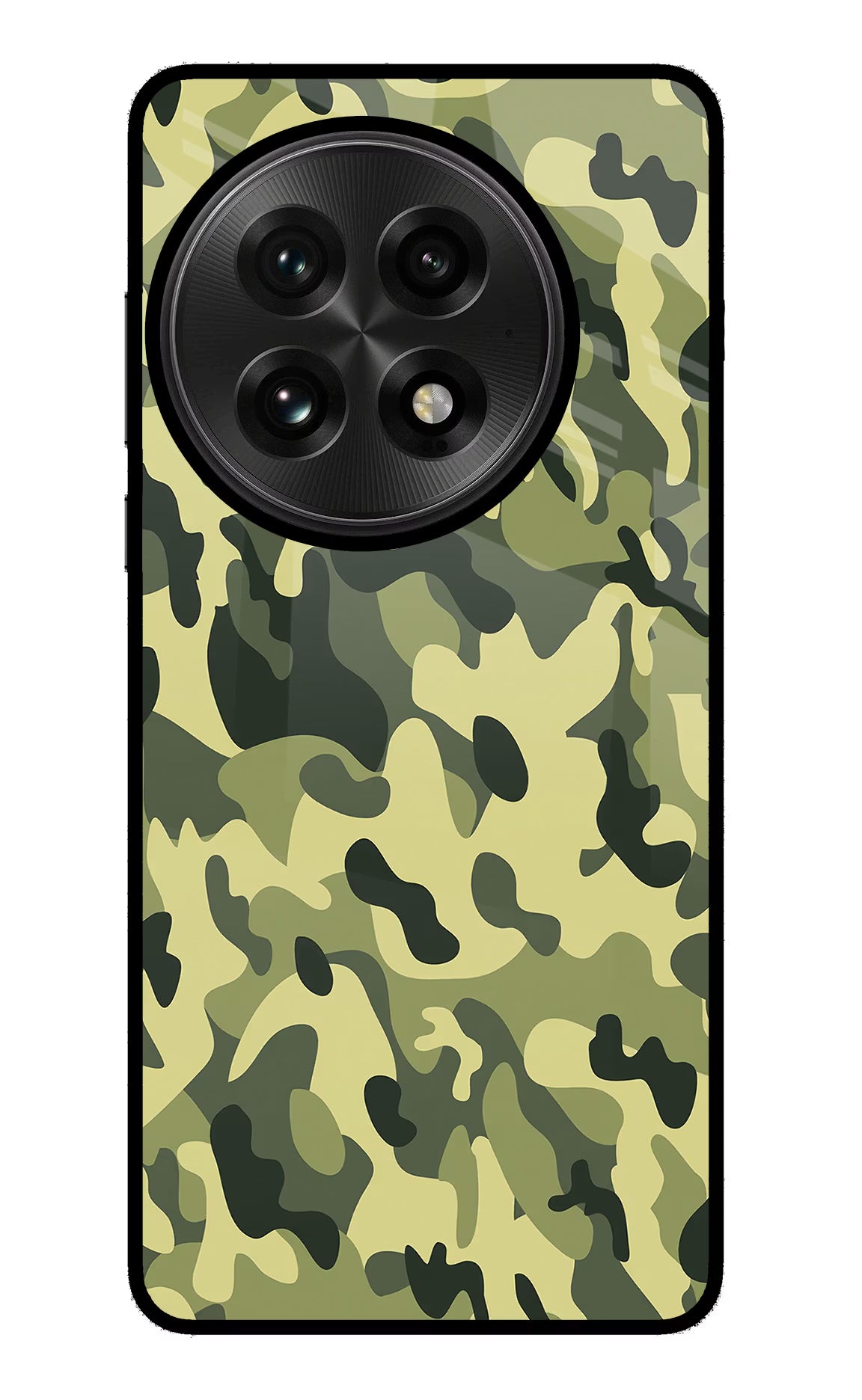 Camouflage OnePlus 13 Glass Case