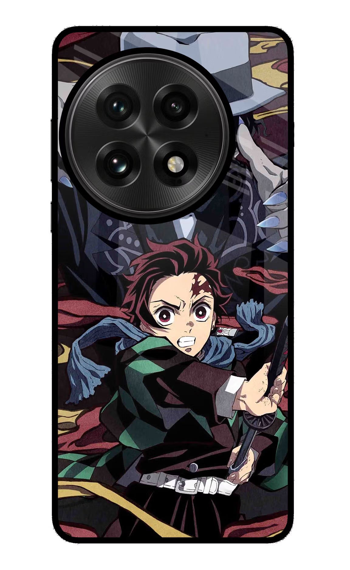 Demon Slayer OnePlus 13 Glass Case Back Cover by Casekaro