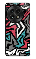 Geometric Graffiti OnePlus 13 Glass Case