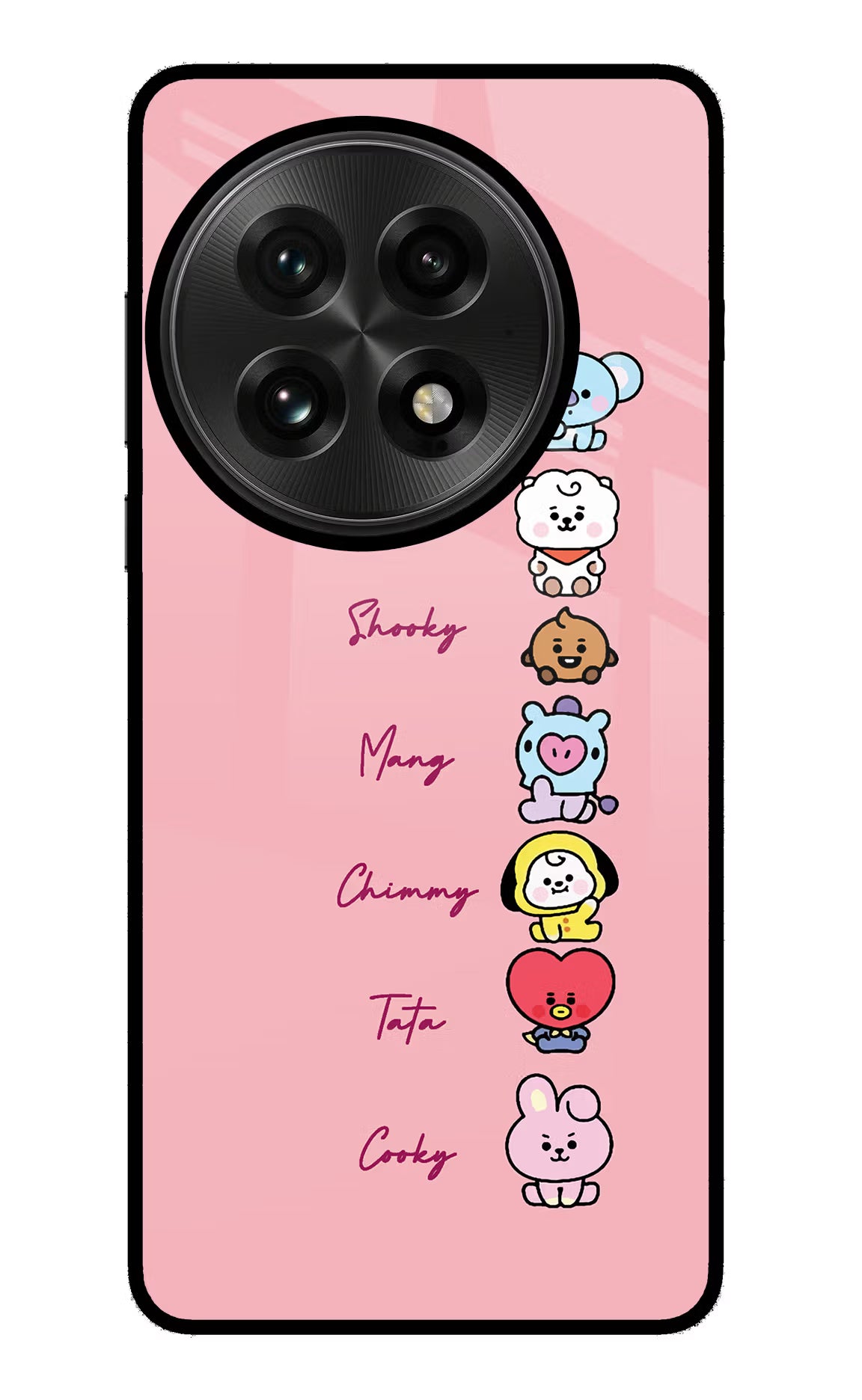 BTS names OnePlus 13 Glass Case