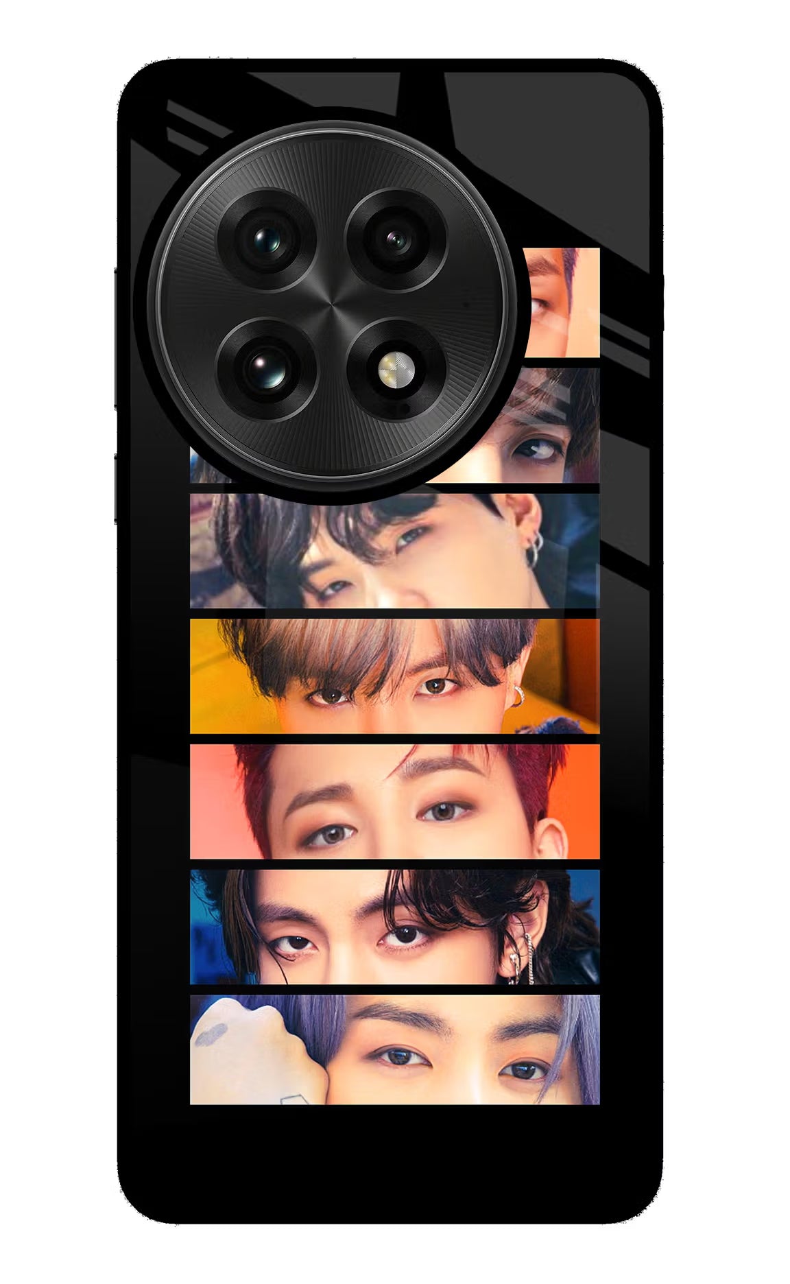 BTS Eyes OnePlus 13 Glass Case