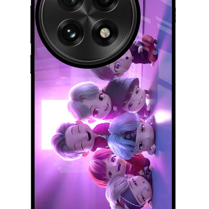 BTS Chibi OnePlus 13 Glass Case