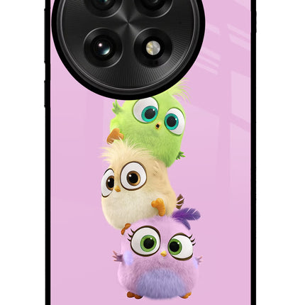 Cute Little Birds OnePlus 13 Glass Case