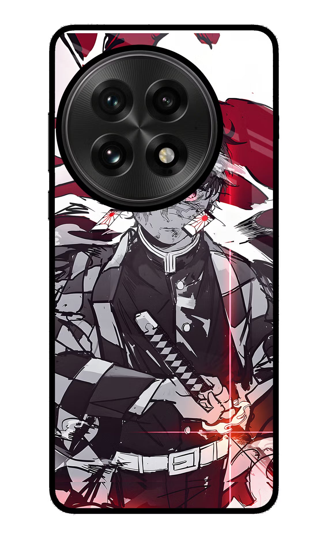 Demon Slayer OnePlus 13 Glass Case Back Cover by Casekaro