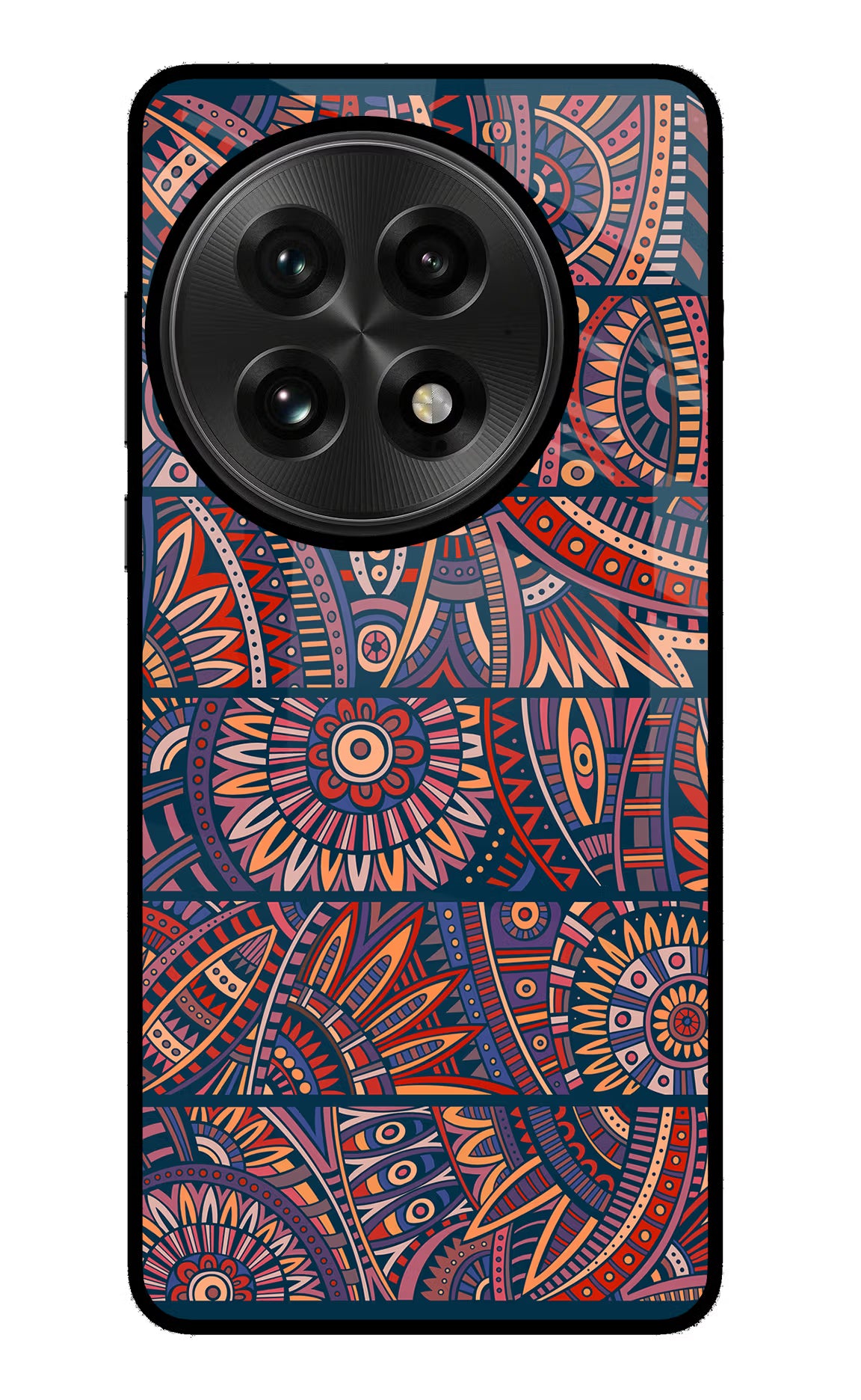African Culture Design OnePlus 13 Glass Case Back Cover by Casekaro