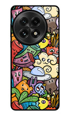 Veggie Doodle OnePlus 13 Glass Case
