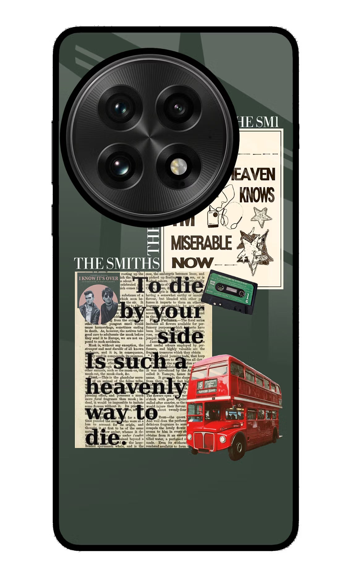 The Smiths OnePlus 13 Glass Case Back Cover by Casekaro