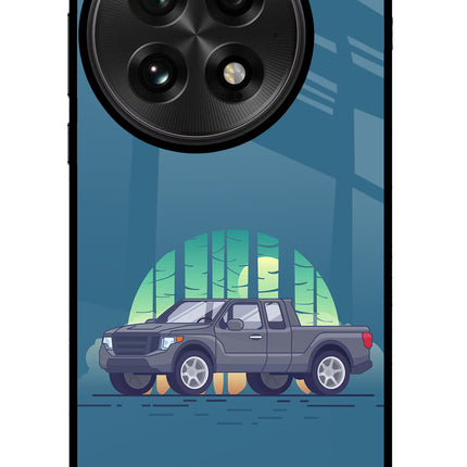 Retro Garage Vibe OnePlus 13 Glass Case