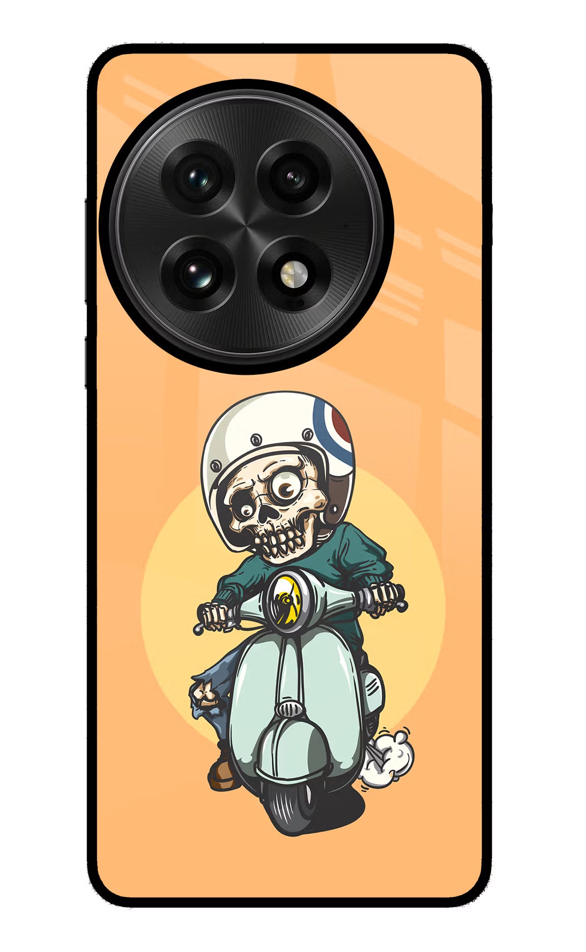 Undead Biker OnePlus 13 Glass Case
