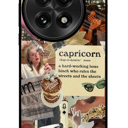 Capricorn Zodiac OnePlus 13 Glass Case