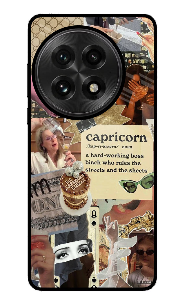 Capricorn Zodiac OnePlus 13 Glass Case