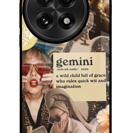 Gemini Zodiac OnePlus 13 Glass Case