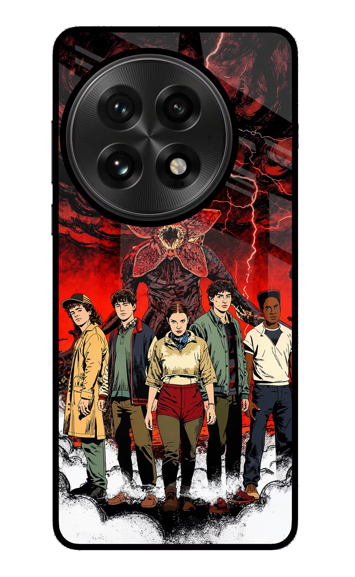 Ordinary Things Characters OnePlus 13 Glass Case Back Cover by Casekaro