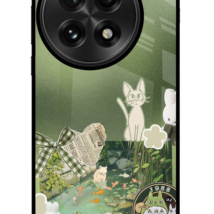 Aesthetic anime OnePlus 13 Glass Case
