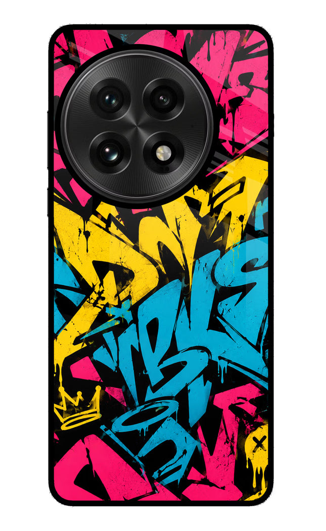 Graffiti Vibe OnePlus 13 Glass Case