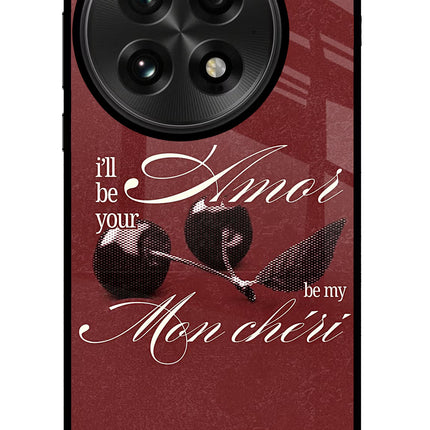 Velvet Cherry OnePlus 13 Glass Case