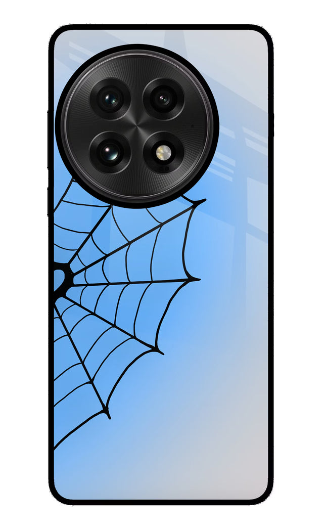 Blue Web OnePlus 13 Glass Case