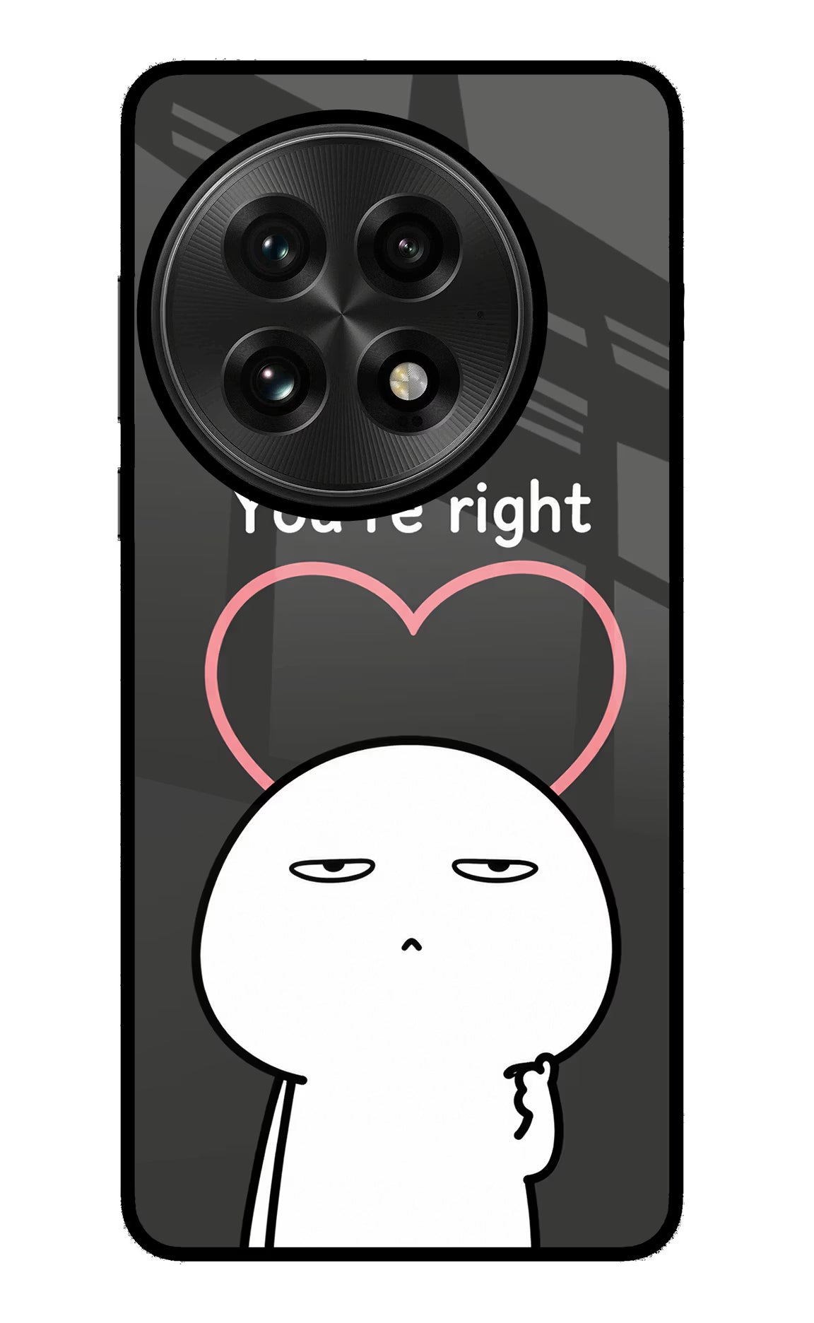 You're Right OnePlus 13 Glass Case