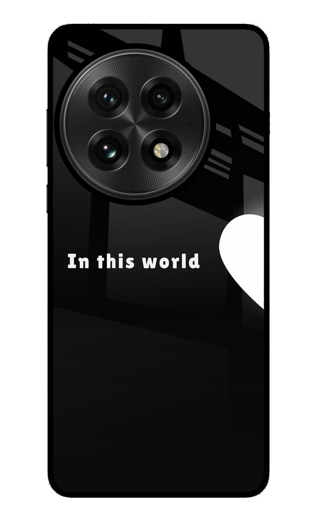 This World OnePlus 13 Glass Case