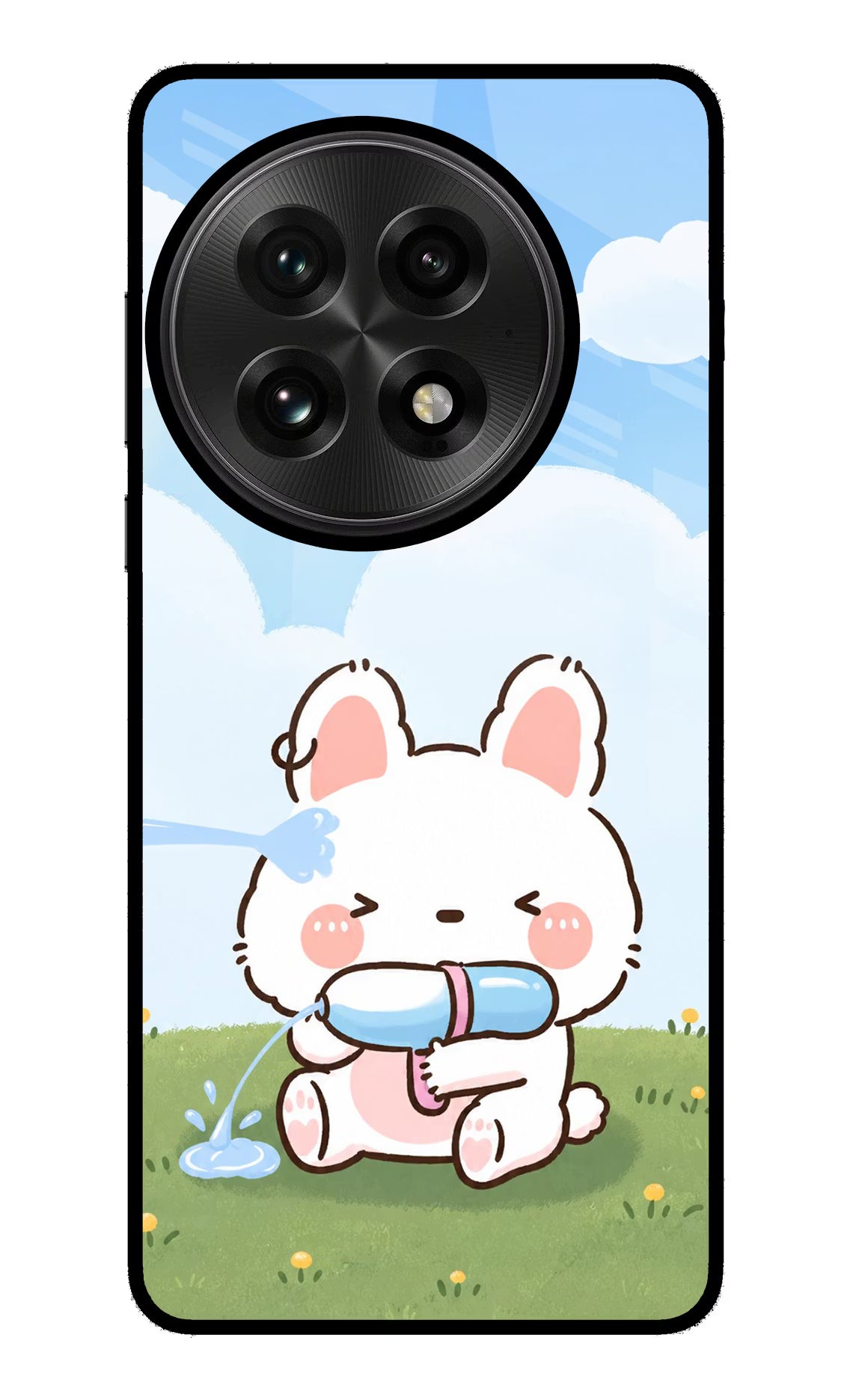 Bunny Treat OnePlus 13 Glass Case