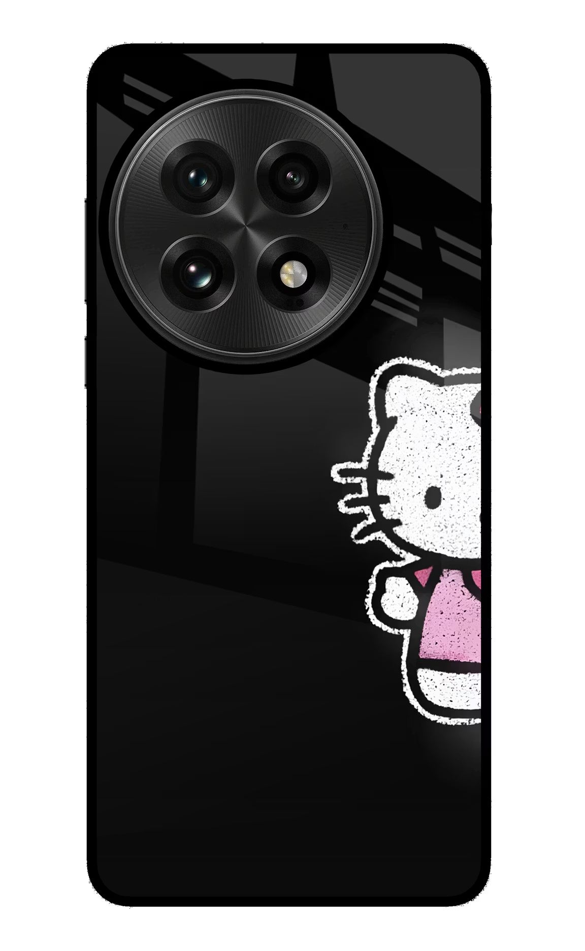 Kitty Charm OnePlus 13 Glass Case
