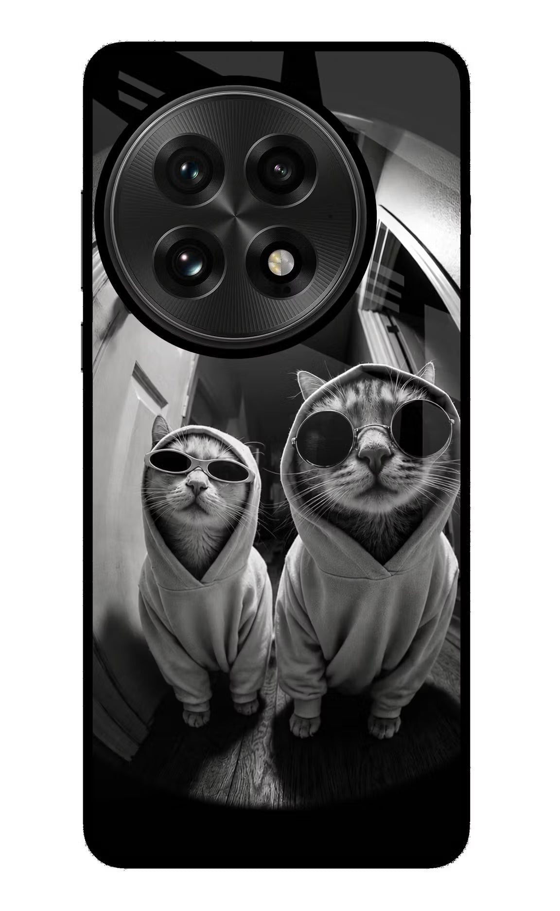 Hood Cats OnePlus 13 Glass Case