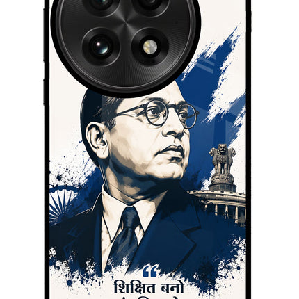Dr. Ambedkar Visionary OnePlus 13 Glass Case Back Cover by Casekaro