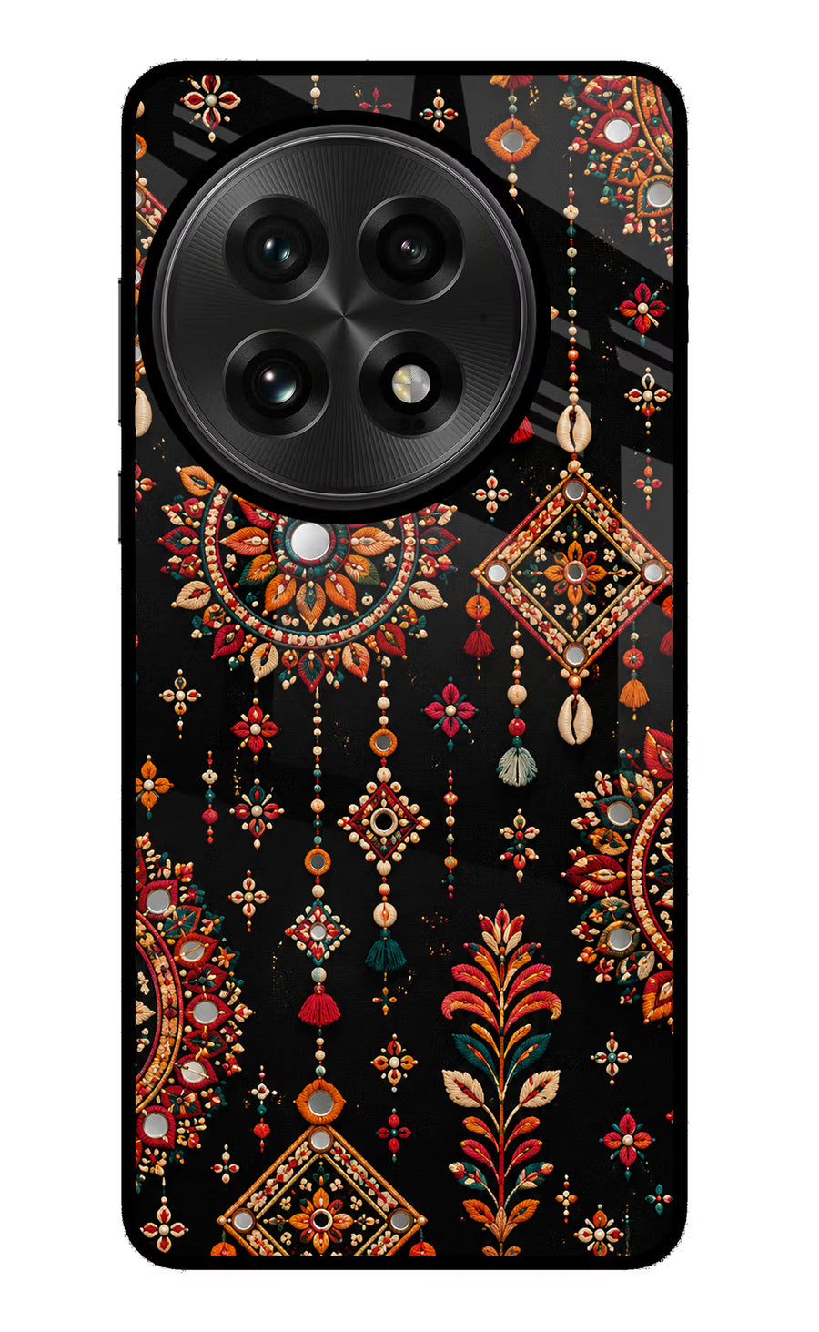 Boho Noir OnePlus 13 Back Cover, Glass case