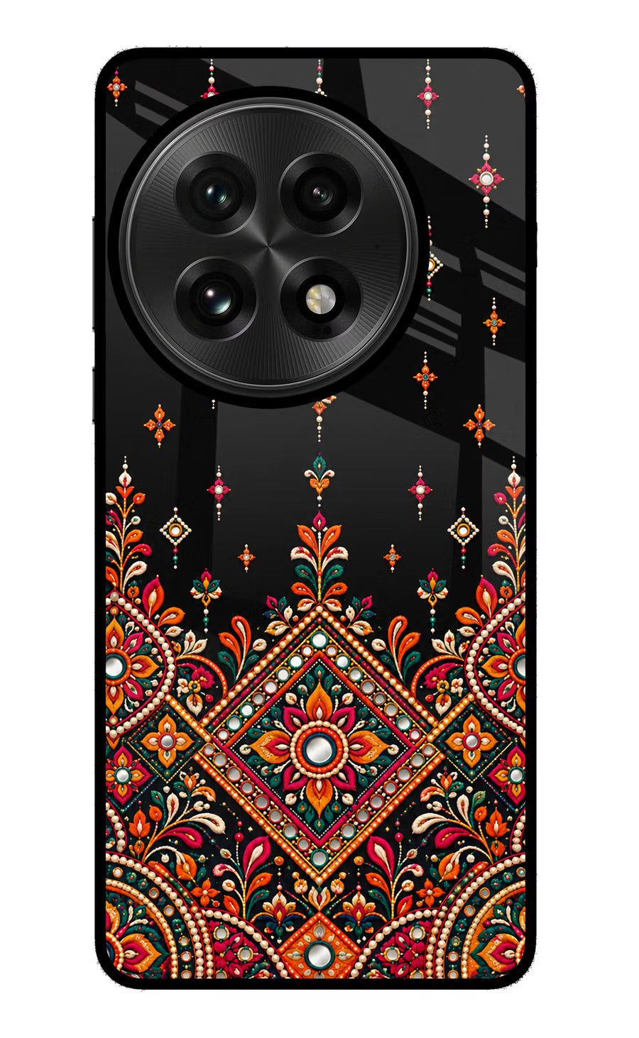 Noir Mehfil OnePlus 13 Back Cover, Glass case