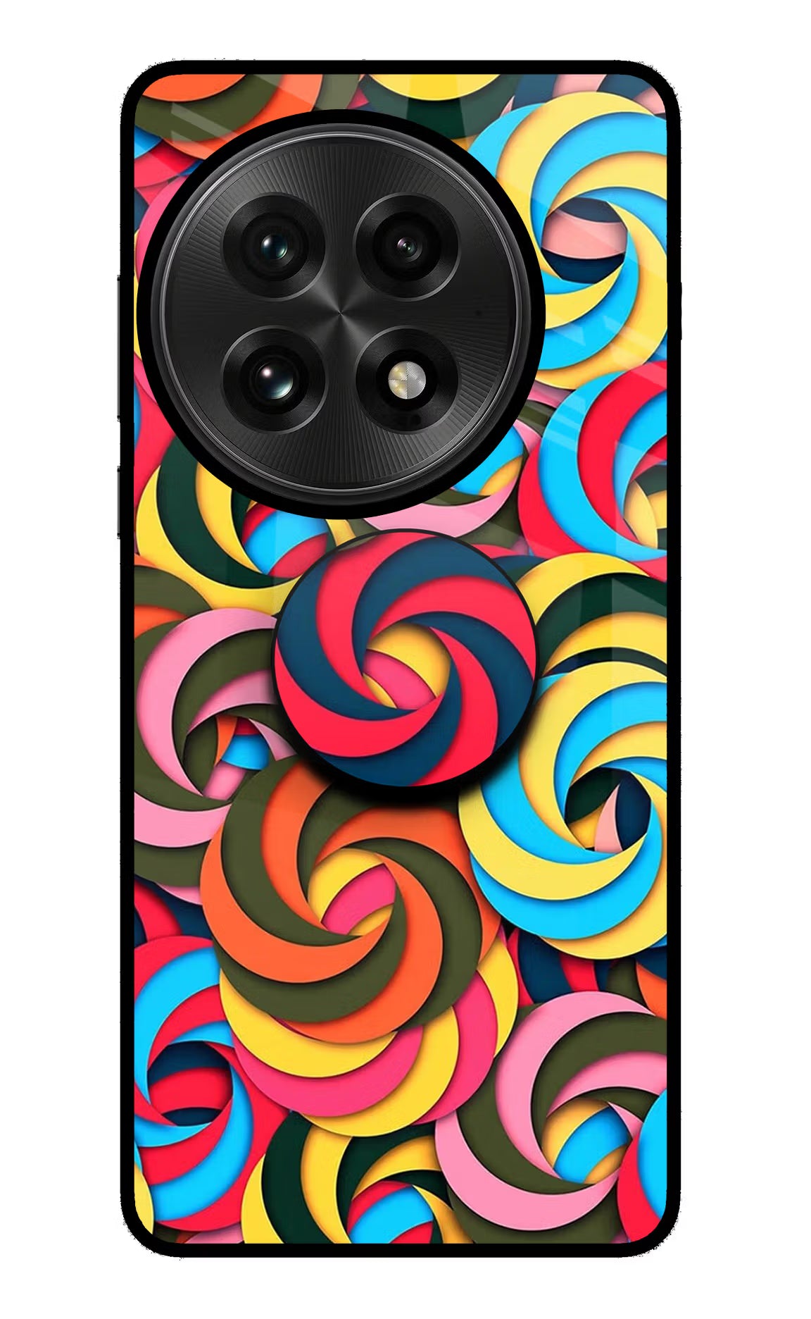 Spiral Pattern OnePlus 13 Pop Case by Casekaro