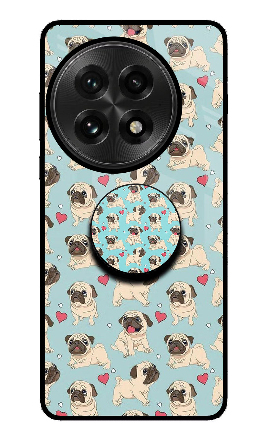 Pug Dog OnePlus 13 Pop Case, Glass case