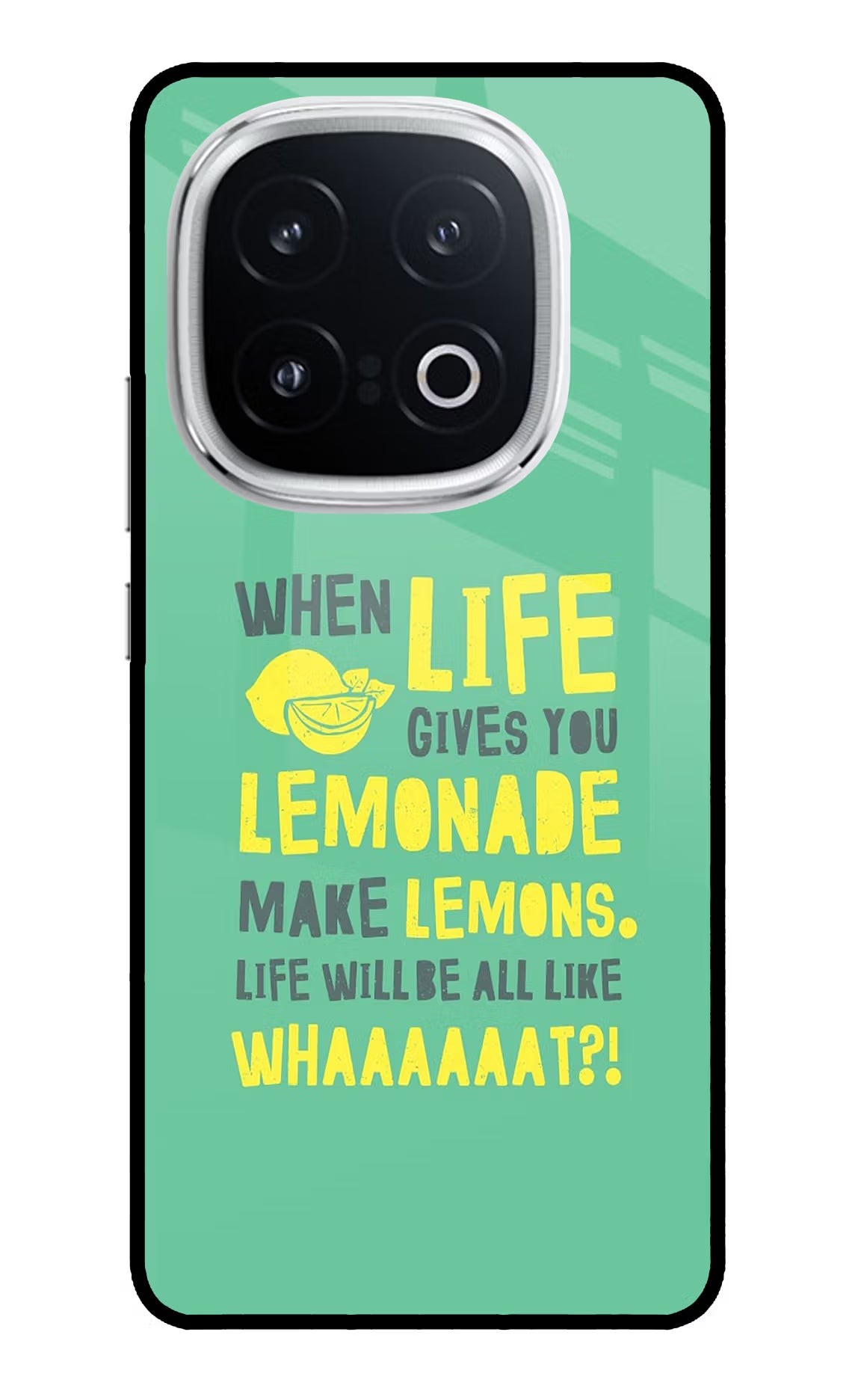 Quote iQOO 13 5G Glass Case Back Cover by Casekaro