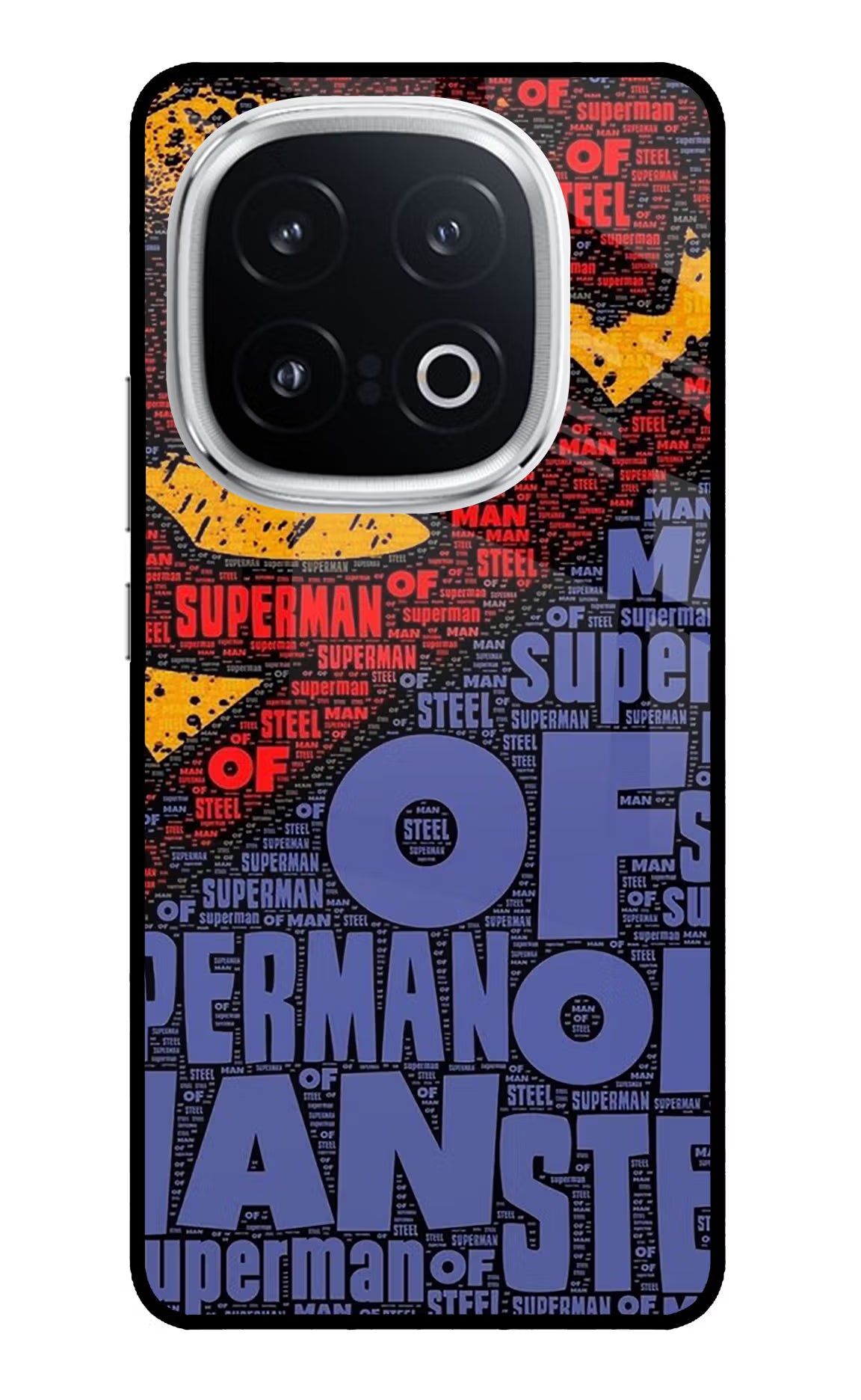 Superman iQOO 13 5G Glass Case Back Cover by Casekaro
