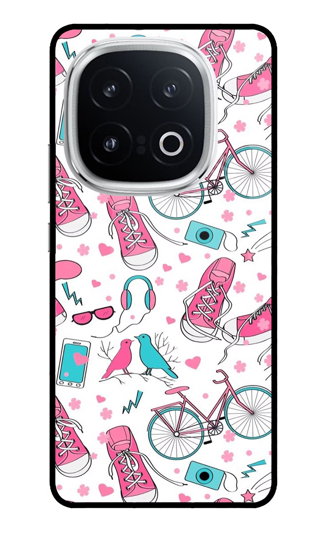 Artwork iQOO 13 5G Glass Case Back Cover by Casekaro