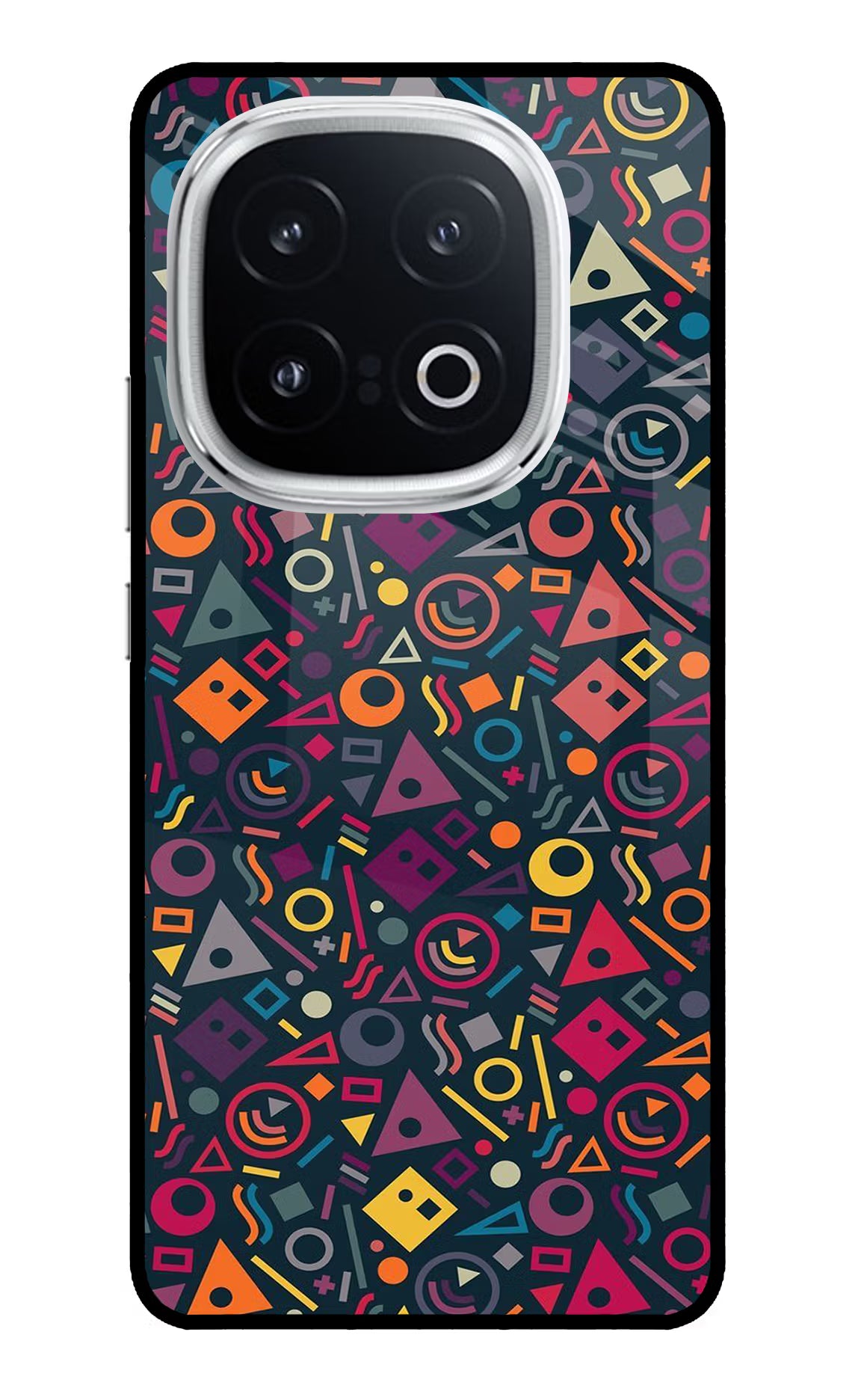 Geometric Abstract iQOO 13 5G Glass Case