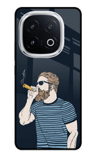Smoking iQOO 13 5G Glass Case