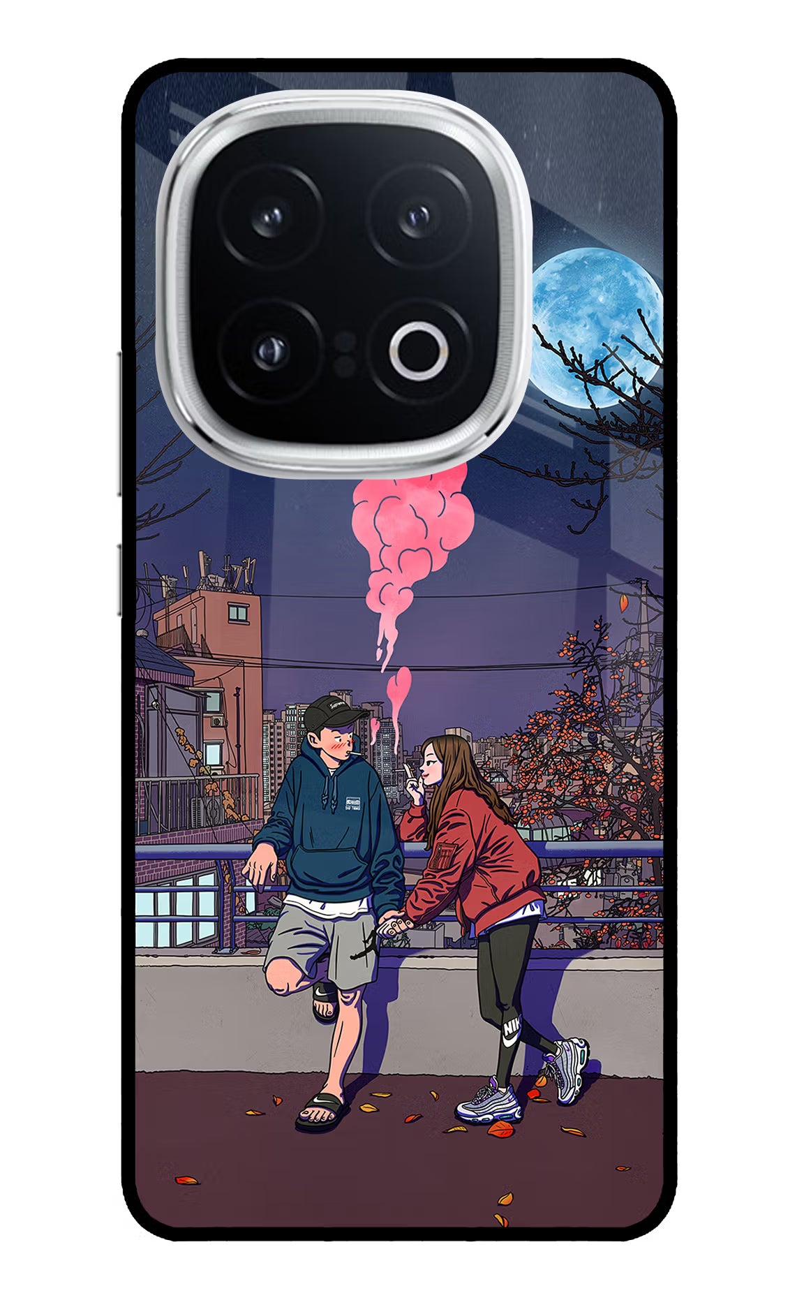 Chilling Couple iQOO 13 5G Glass Case
