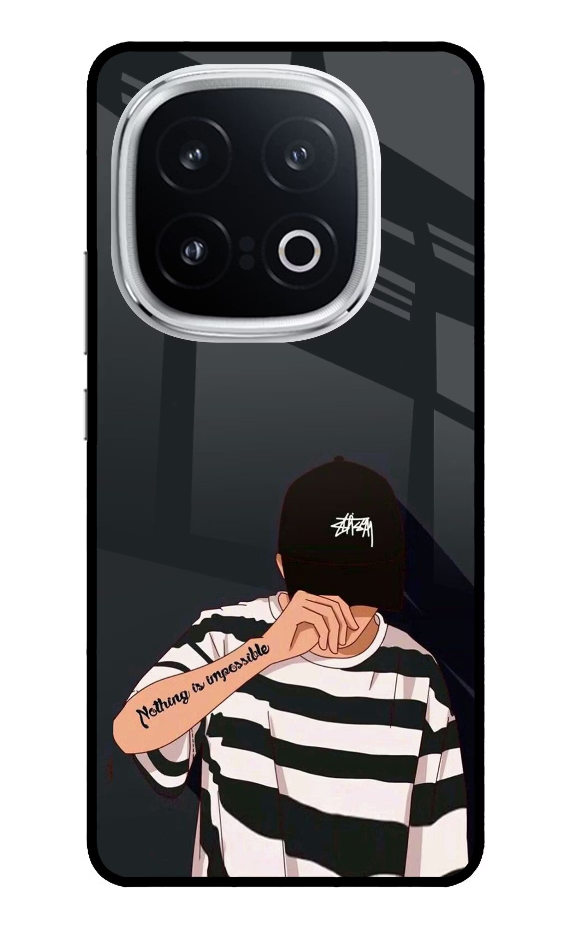 Aesthetic Boy iQOO 13 5G Glass Case