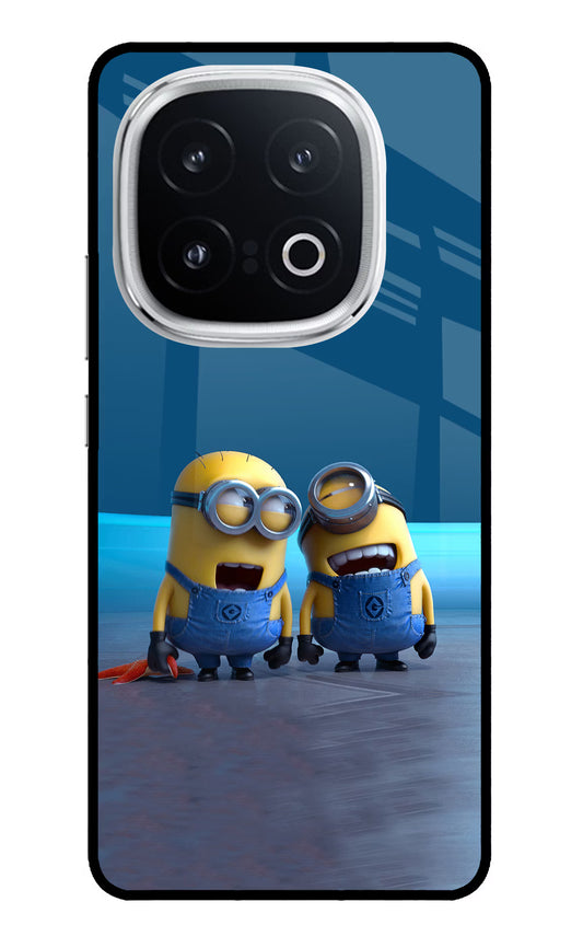 Minion Laughing iQOO 13 5G Glass Case