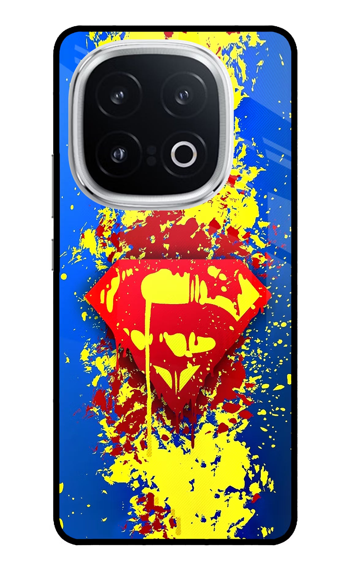 Superman logo iQOO 13 5G Glass Case