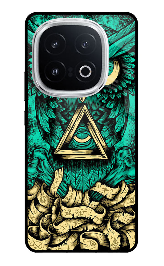 Green Owl iQOO 13 5G Glass Case