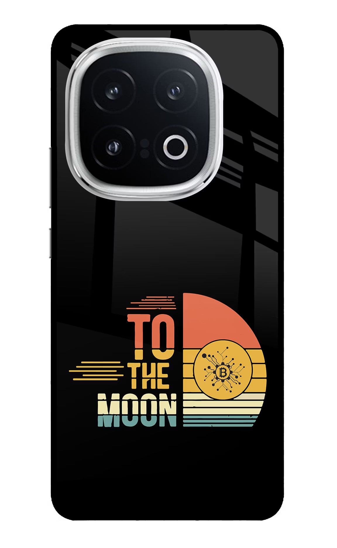 To the Moon iQOO 13 5G Glass Case Back Cover by Casekaro