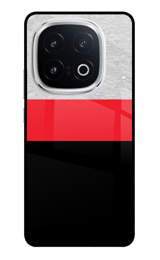 Tri Color Pattern iQOO 13 5G Glass Case