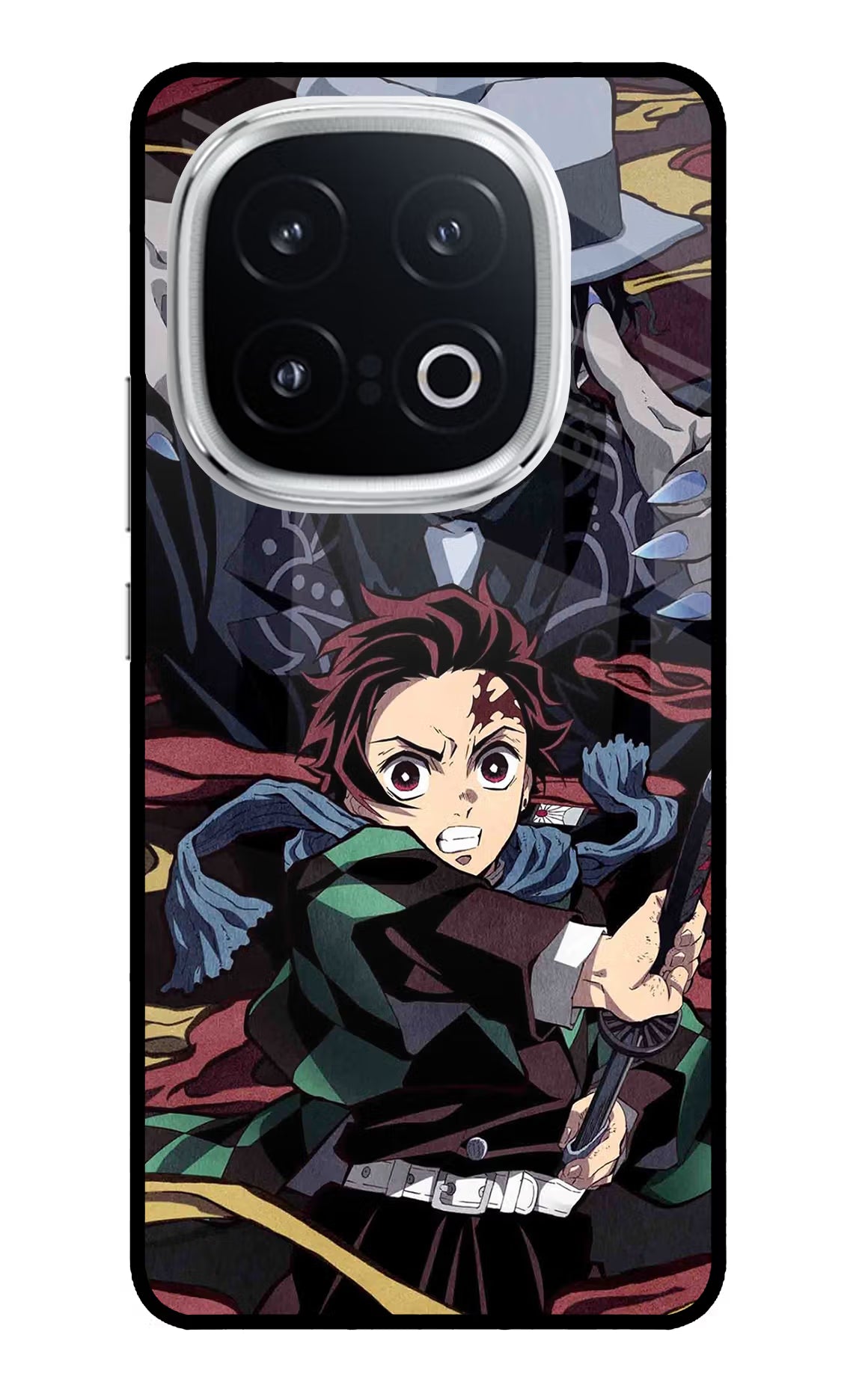 Demon Slayer iQOO 13 5G Glass Case Back Cover by Casekaro
