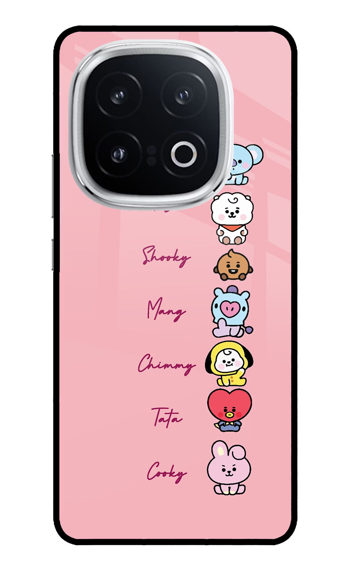 BTS names iQOO 13 5G Glass Case