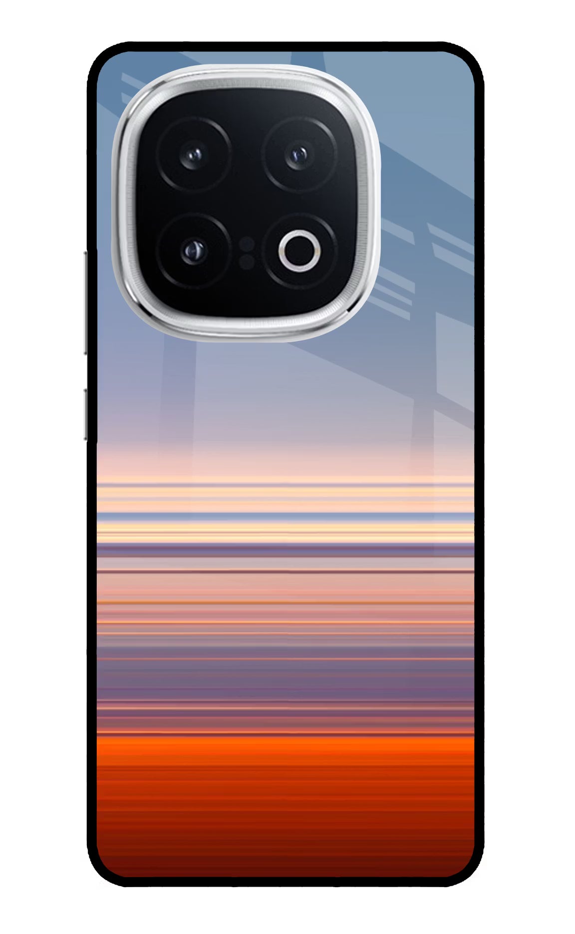 Morning Colors iQOO 13 5G Glass Case Back Cover by Casekaro