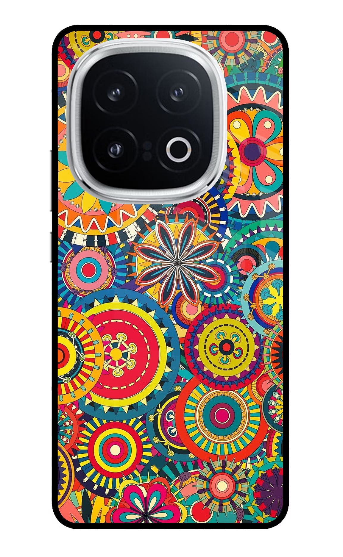 Gol Gol Art iQOO 13 5G Glass Case Back Cover by Casekaro