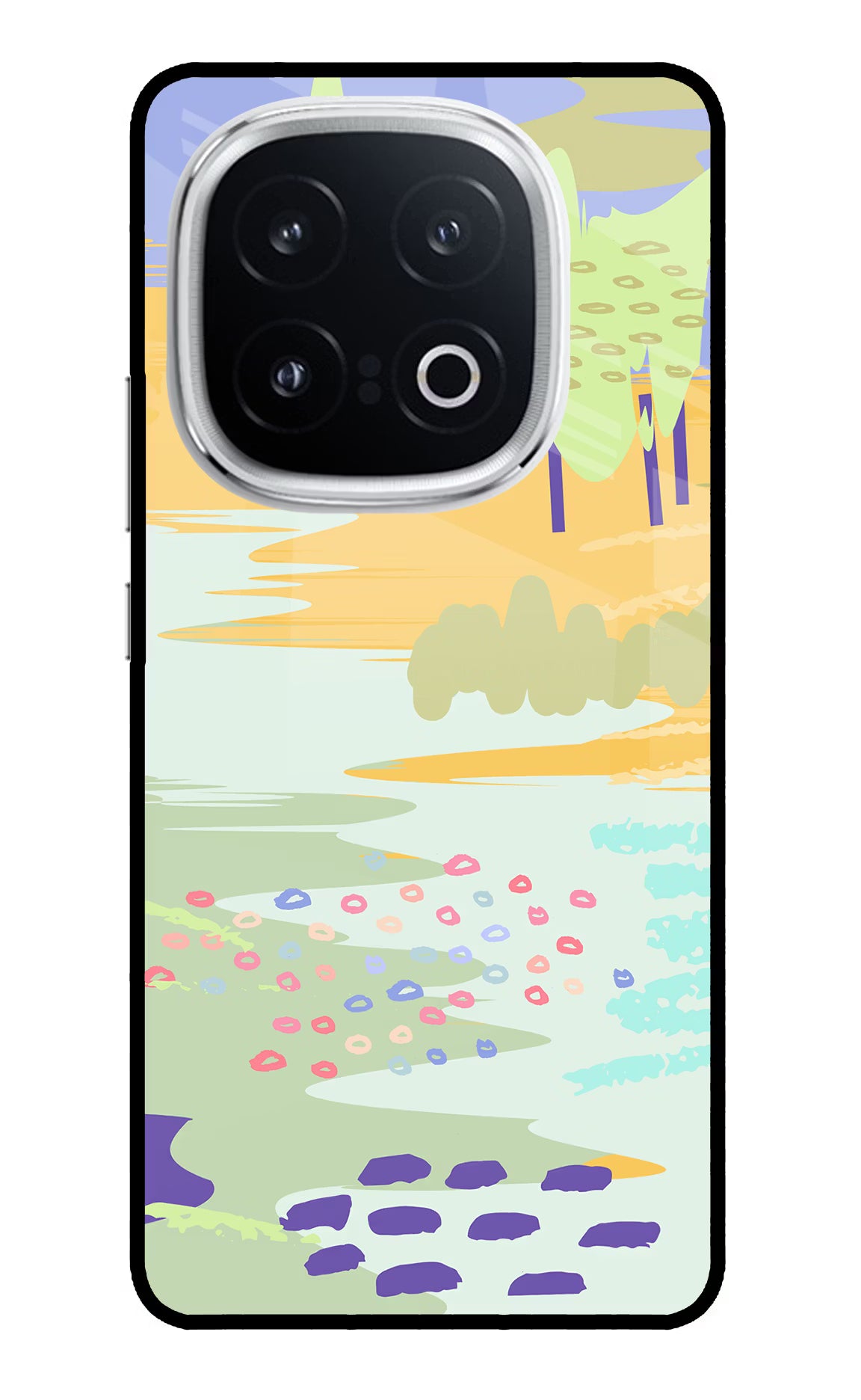 Scenery iQOO 13 5G Glass Case Back Cover by Casekaro