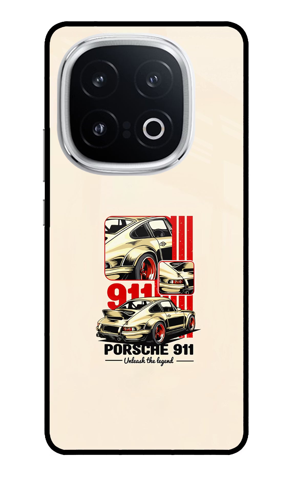 Classic Porsche 911 iQOO 13 5G Glass Case Back Cover by Casekaro